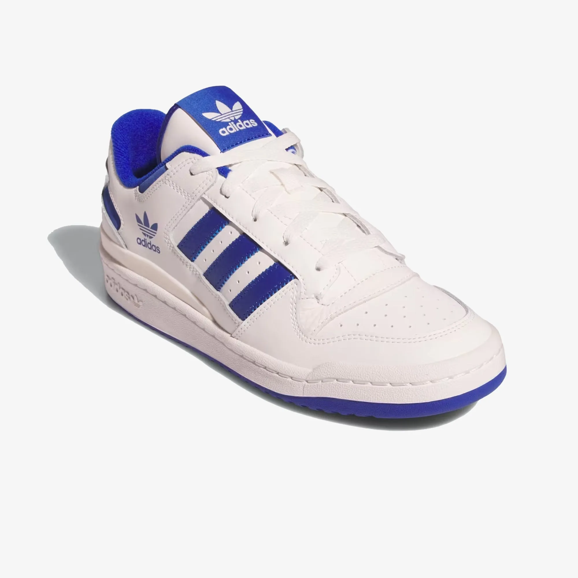 ADIDAS ORIGINALS | FORUM LOW CL { CORE WHITE/ TEAM ROYAL BLUE/ CORE BLUE Walking Essential Office Fit