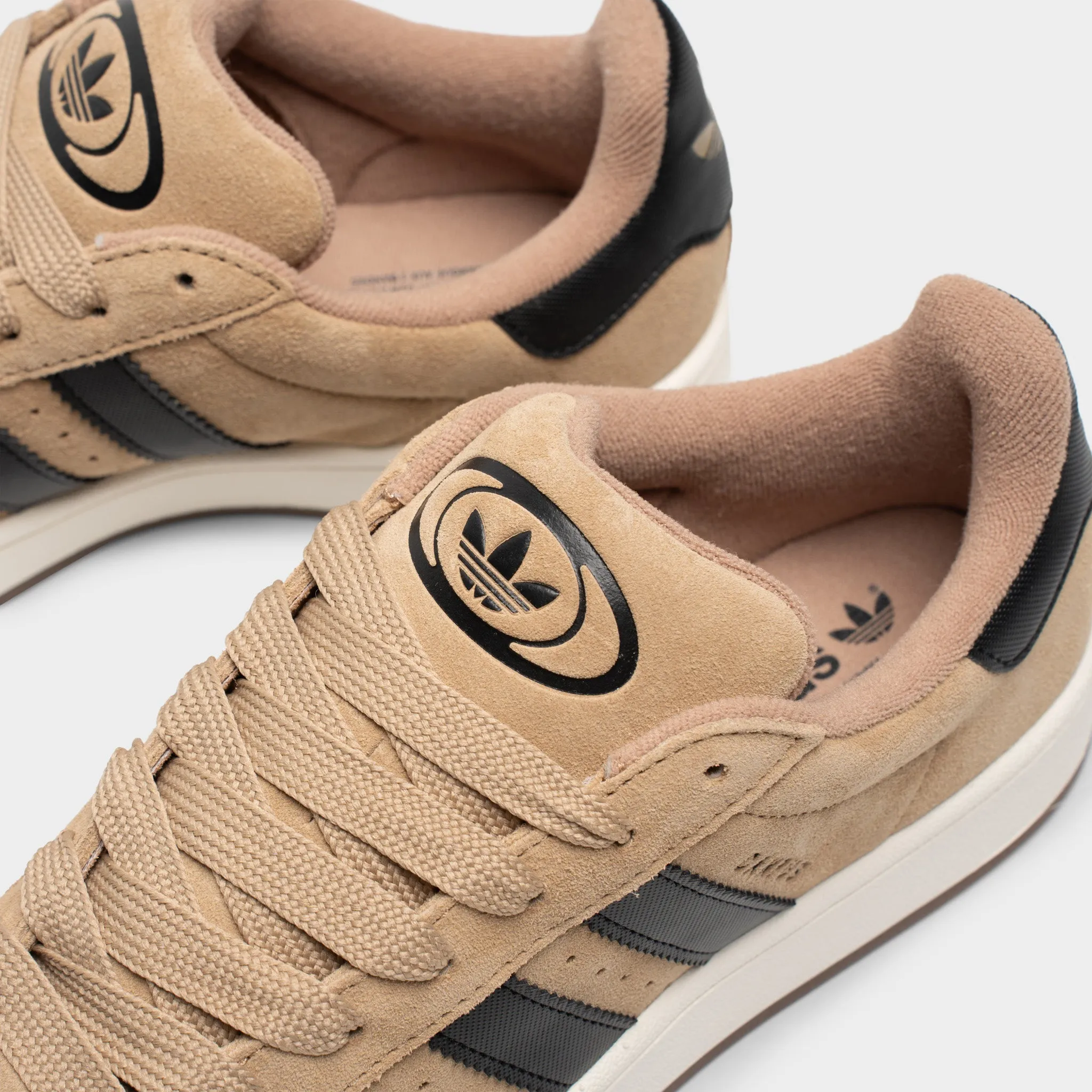 Spanish Bold adidas Campus 00s Cardboard / Core Black - Off White