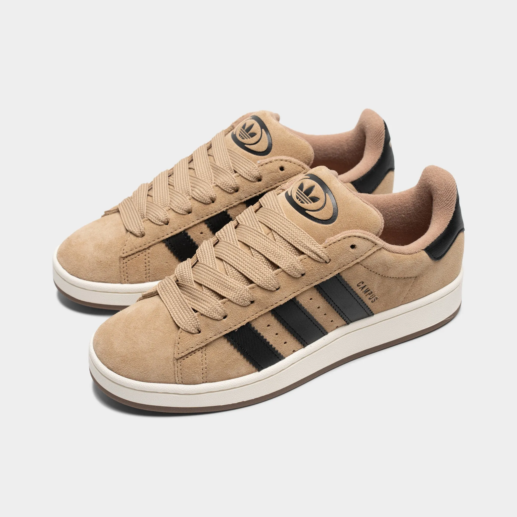 adidas Campus 00s Cardboard / Core Black - Off White Garden Walk Canvas