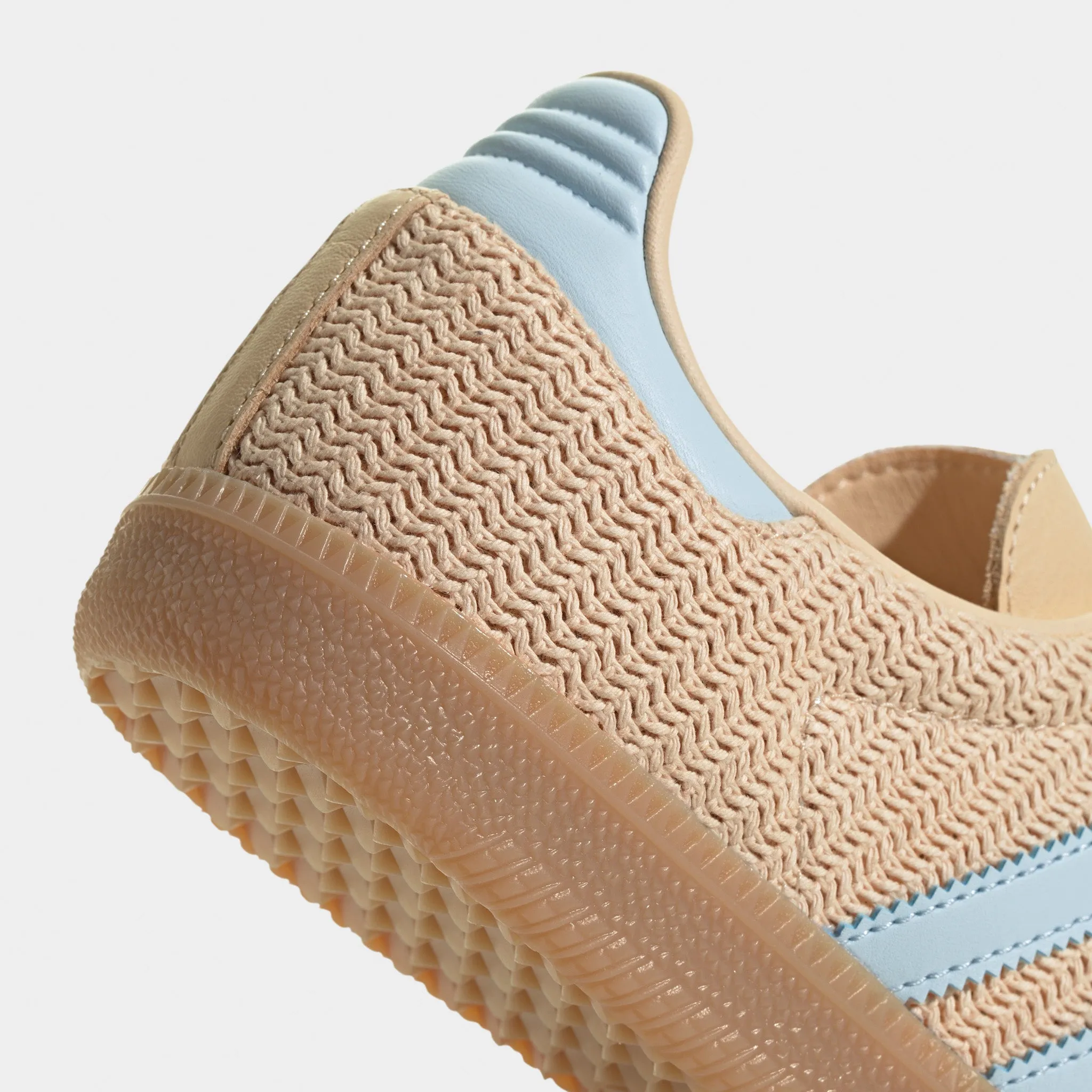 Wild Trek Gold Tone adidas Women's Samba OG Sand Strata - Sky Tint