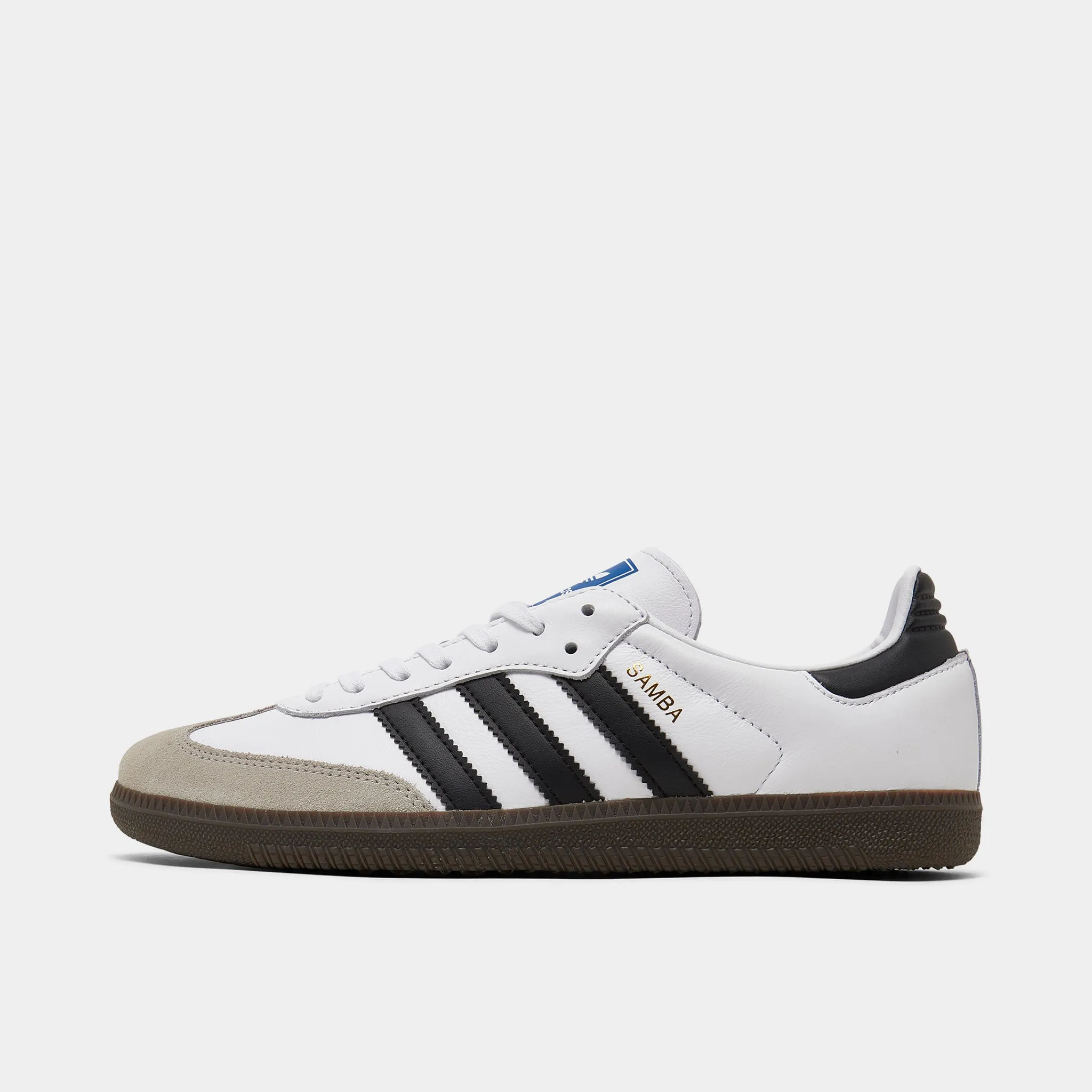 Comfort Midsole adidas Originals Juniors' Samba OG Core White / Core Black - Gum