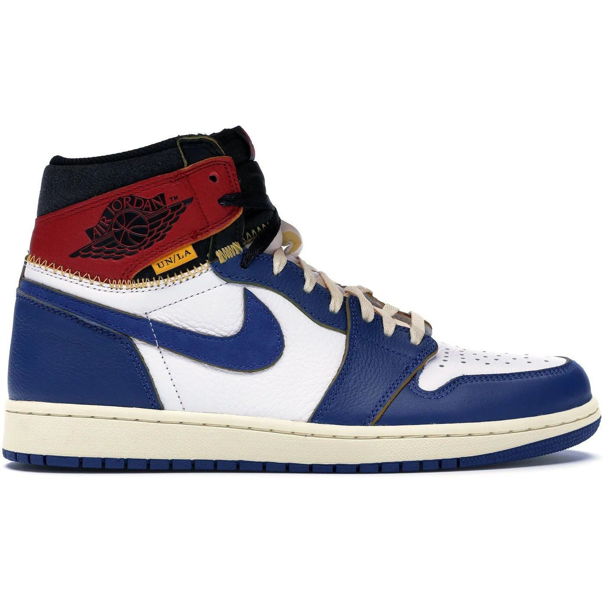 Jordan 1 Retro High Union Los Angeles Storm Blue Subtle Edge