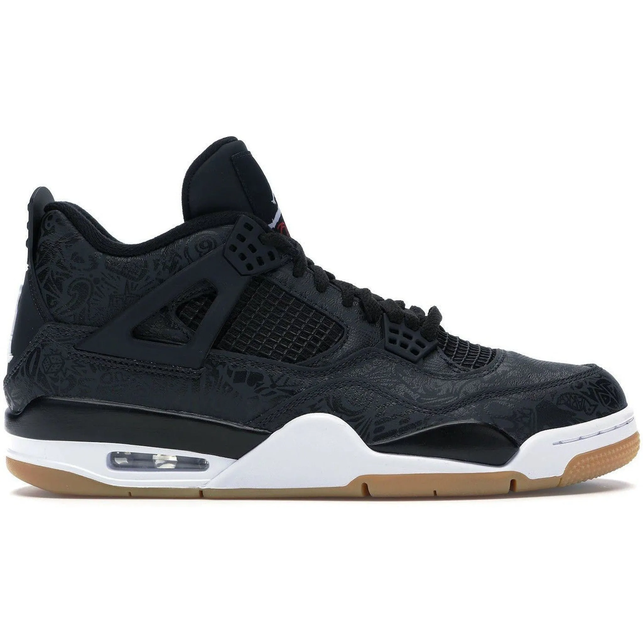 Jordan 4 Retro Laser Black Gum Urban Activity