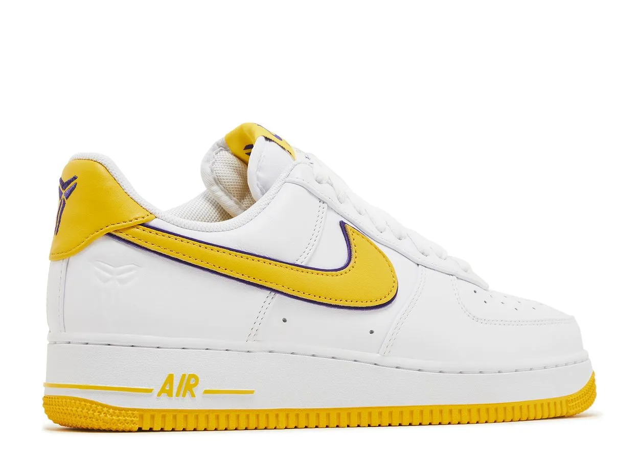 Nike Air Force 1 Low Retro QS Kobe Bryant Lakers Home Soft Landing