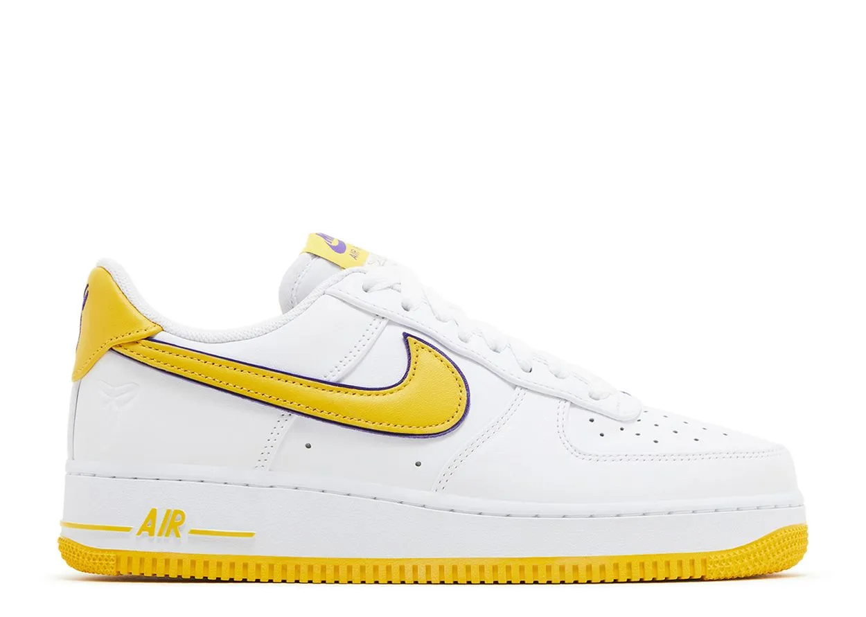 Street Vibe Score Step Nike Air Force 1 Low Retro QS Kobe Bryant Lakers Home