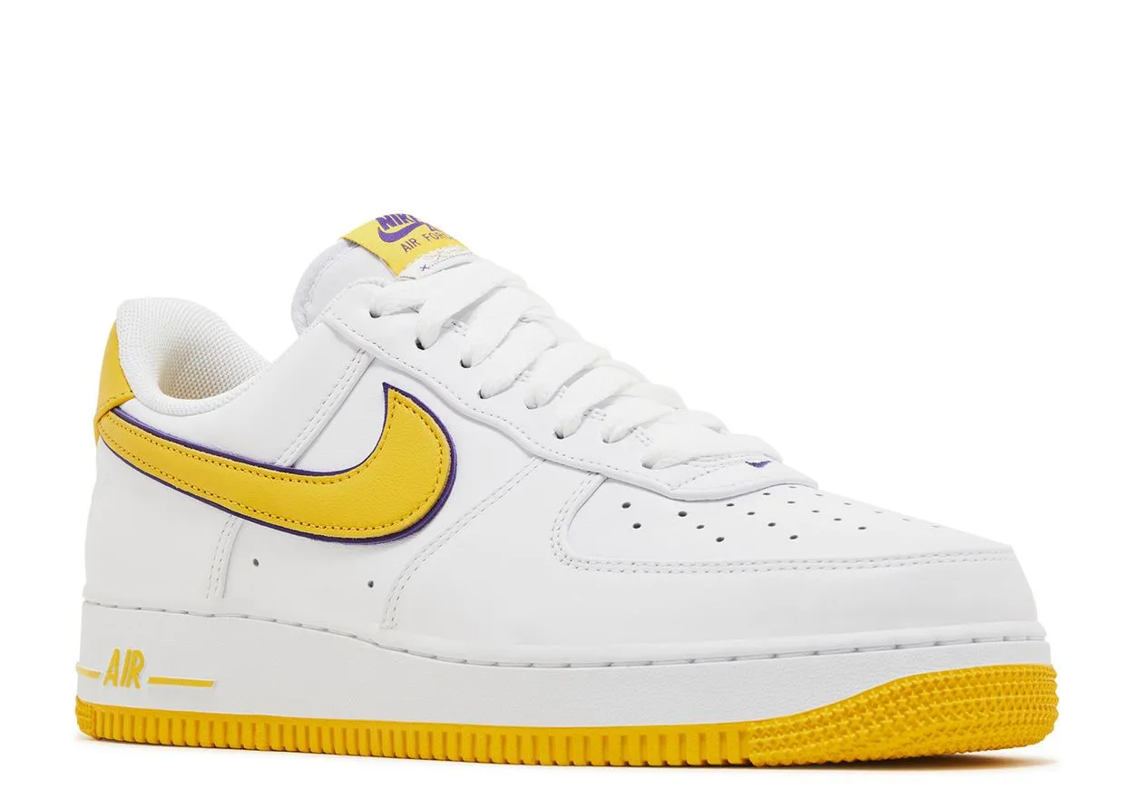 Nike Air Force 1 Low Retro QS Kobe Bryant Lakers Home Flip Step Wild Jog