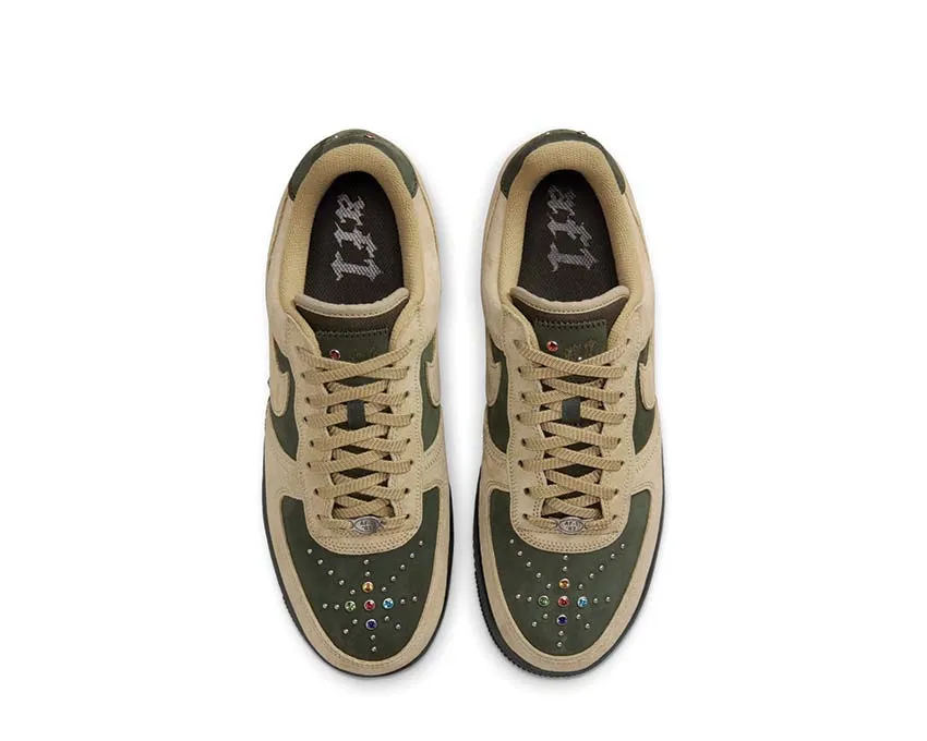 Soft Leather Nike Air Force 1 Retro "Dark Army"
