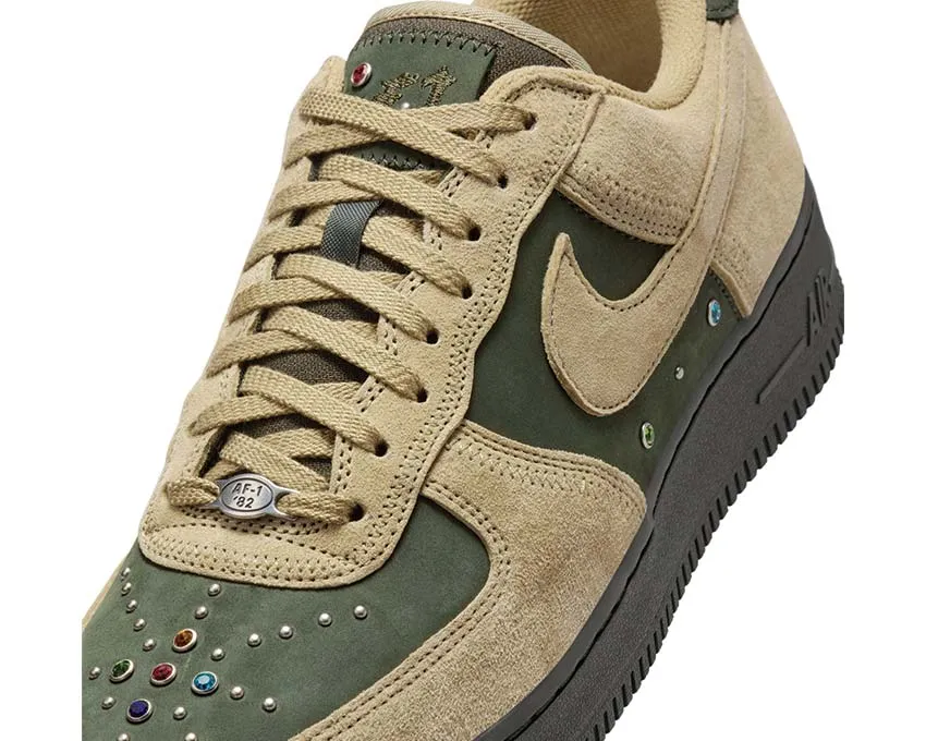 Nike Air Force 1 Retro "Dark Army" Step Comfort Edge Path