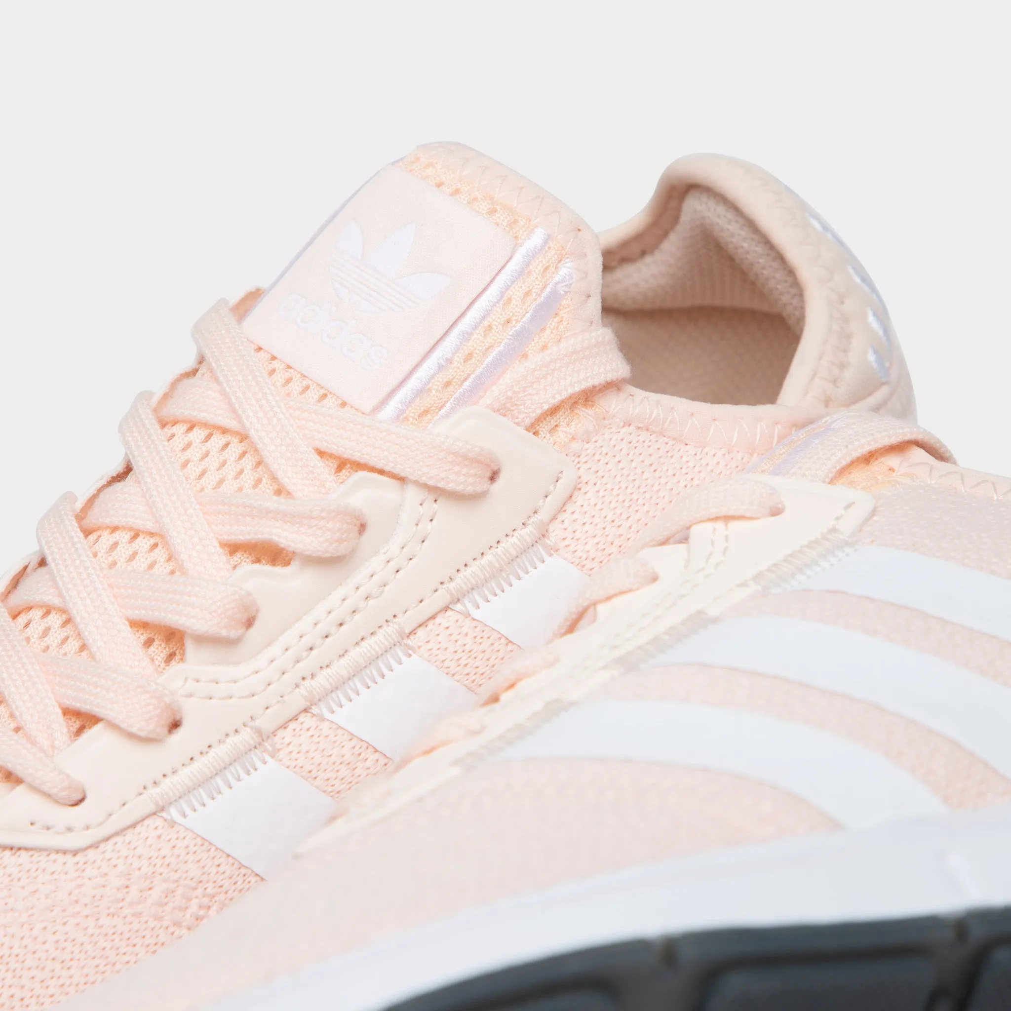 Zip Up evening run adidas Originals Women's Swift Run X Pink Tint / Cloud White - Core Black