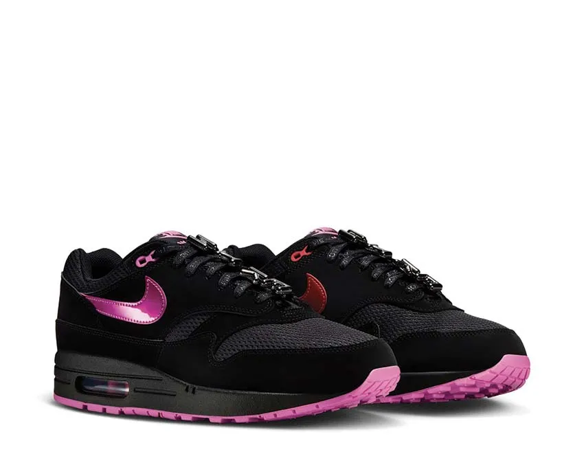 Modern Appeal High Top Design Nike Air Max 1 Premium Valentine's Day "Black"