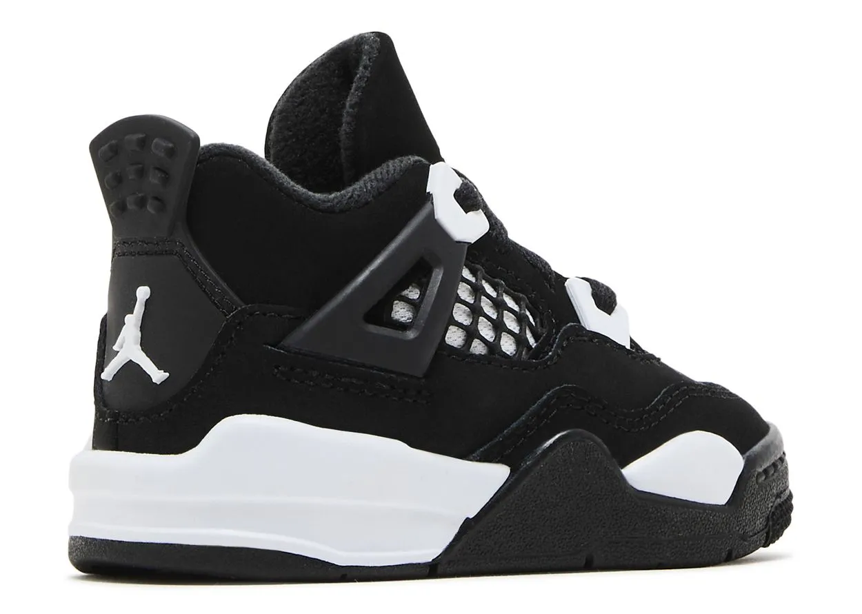 Air Jordan 4 Retro White Thunder (TD) Silent Step