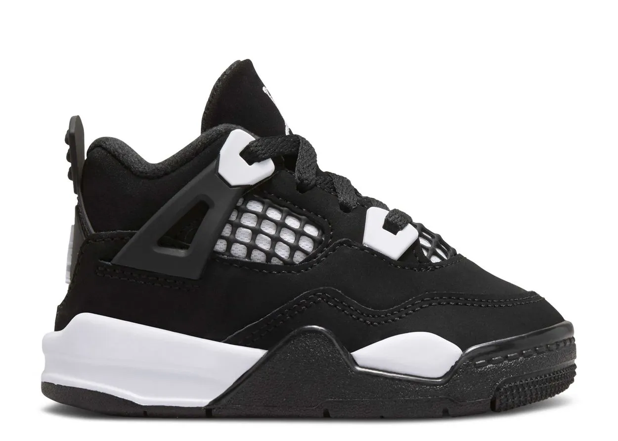 Date Stroll Long Walk Air Jordan 4 Retro White Thunder (TD)