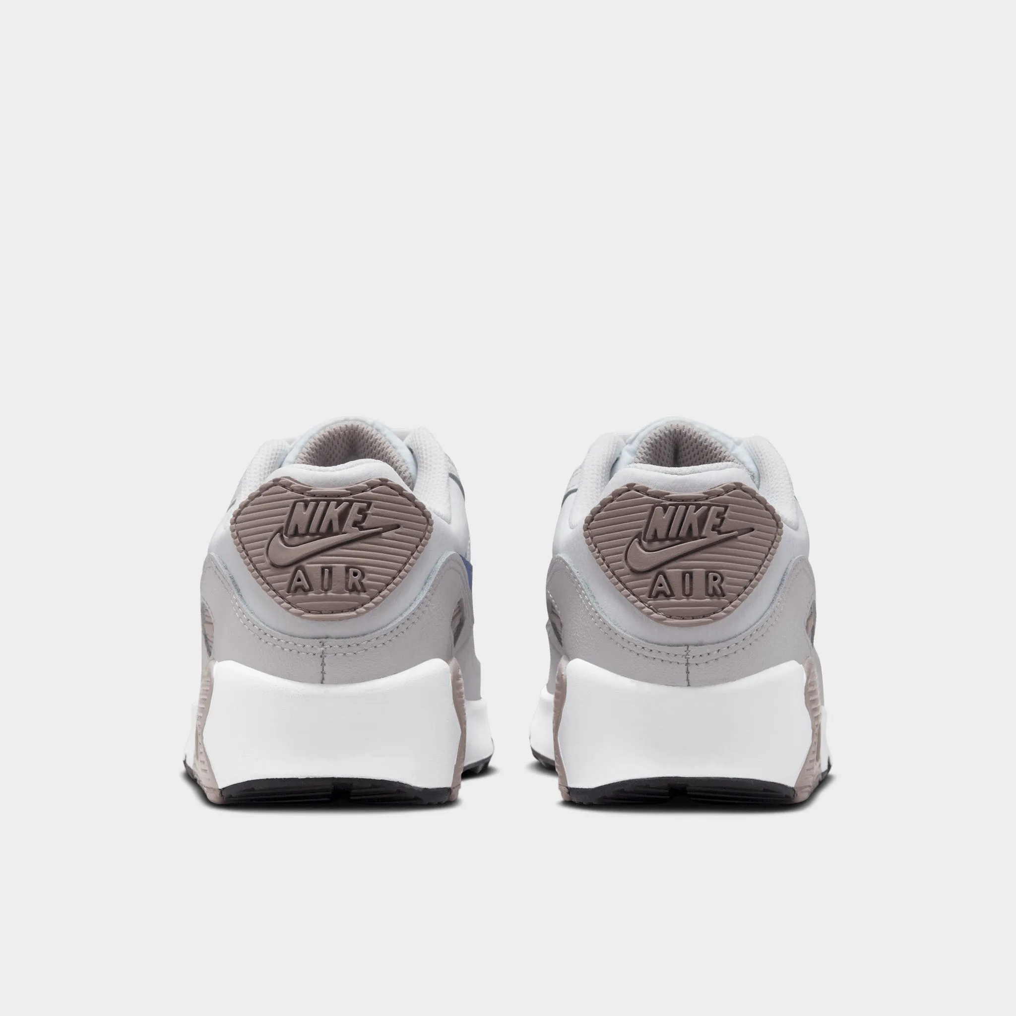 Dirt Walk Travel Friendly Nike Air Max 90 GS White / Racer Blue - College Grey