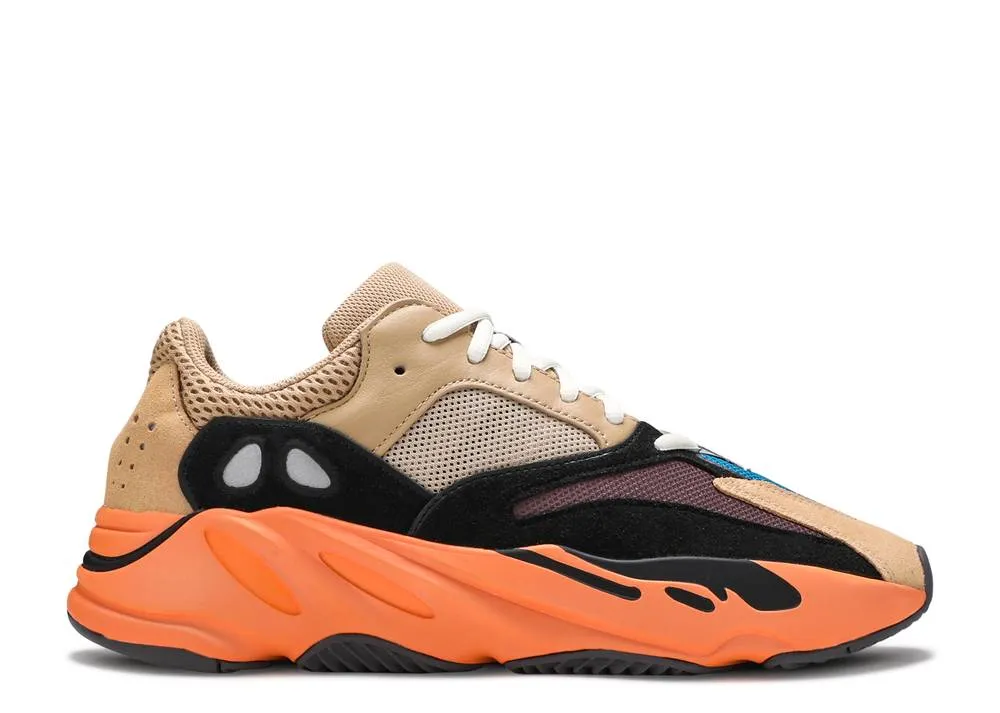 soft inside Comfort touch Adidas Yeezy 700 Enflame Amber