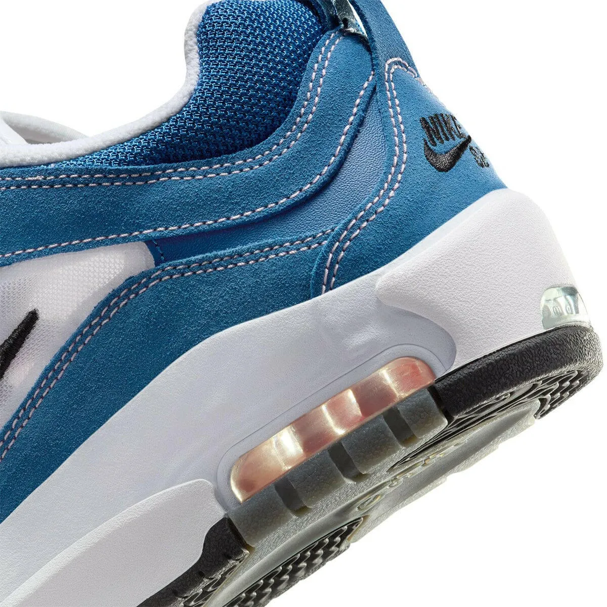 Ice Walk Clean Movement Nike SB - Ishod Air Max Shoes Star Blue/Black-White-Mem Soft Pink