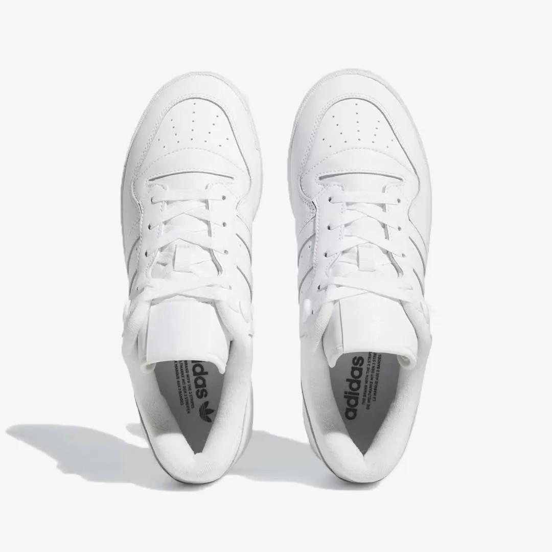 Adidas Originals | RIVALRY LOW { CLOUD WHITE Quick Fit Sport Casual