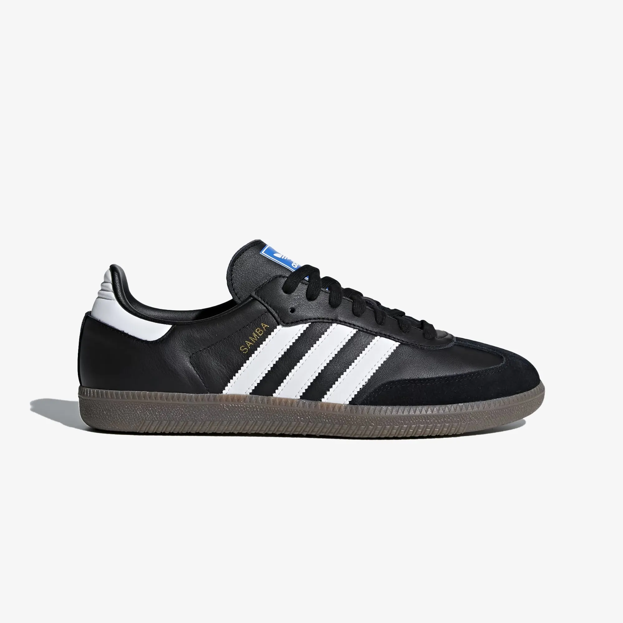 Adidas Originals | SAMBA OG  { CORE BLACK/CLOUD WHITE/GUM Foot Balance Minimal Comfort