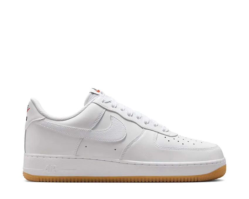 Shoe Fashion Soft Arch Nike Air Force 1 '07 "White Gum"