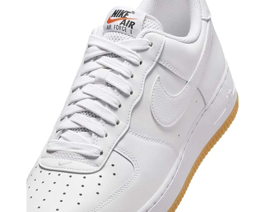 Nike Air Force 1 '07 "White Gum" Stitch Free River Path