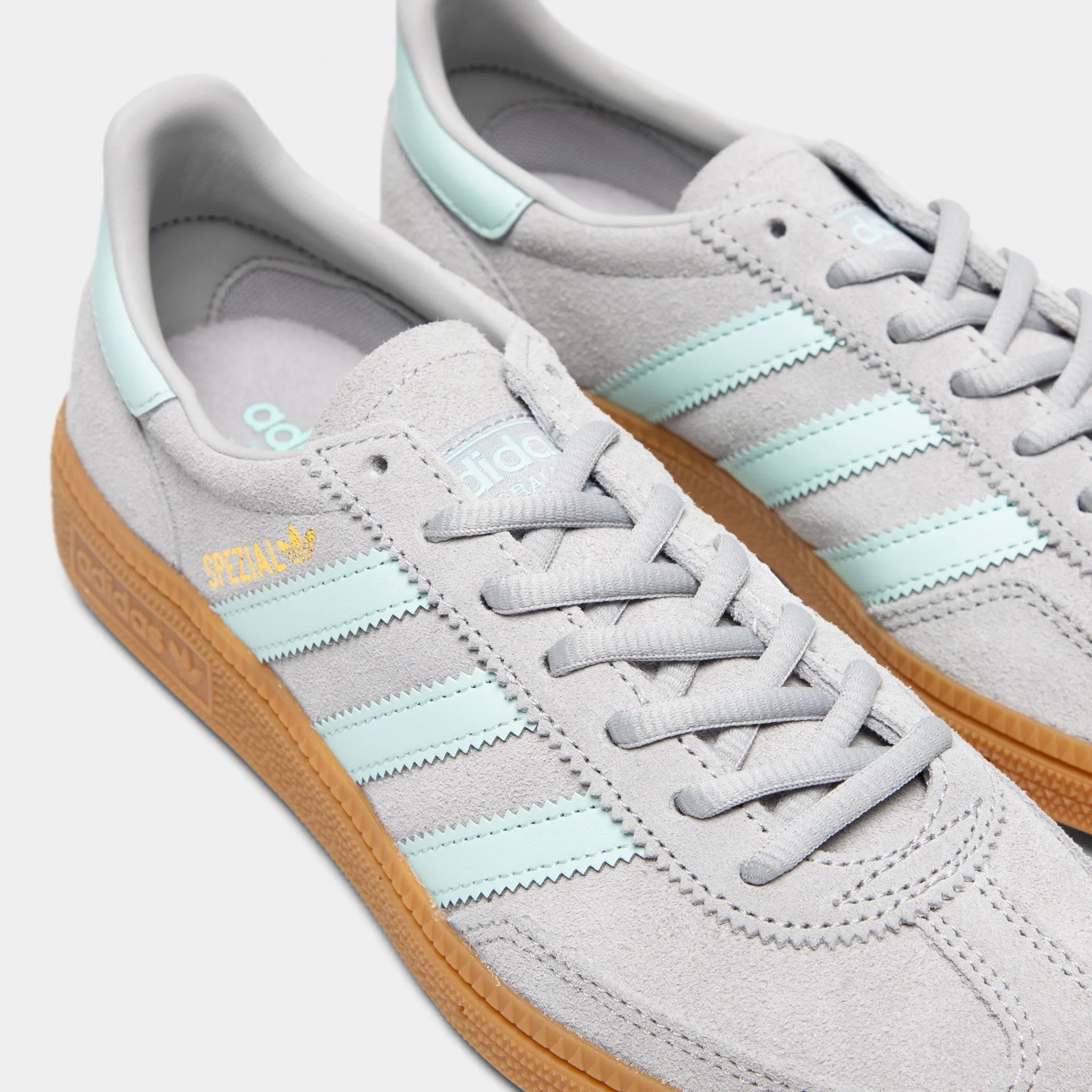 adidas Originals Juniors' Handball Spezial J Grey / Halo Mint - Gum Work Ready Beach Fun