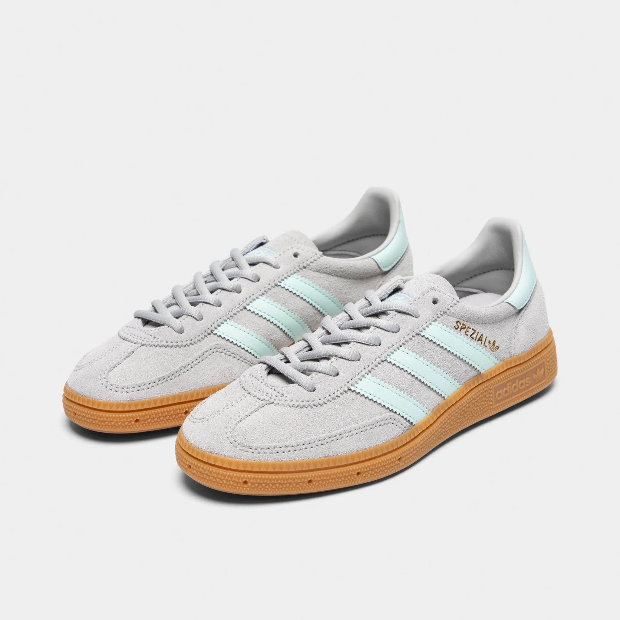 adidas Originals Juniors' Handball Spezial J Grey / Halo Mint - Gum Nordic Tone Stable
