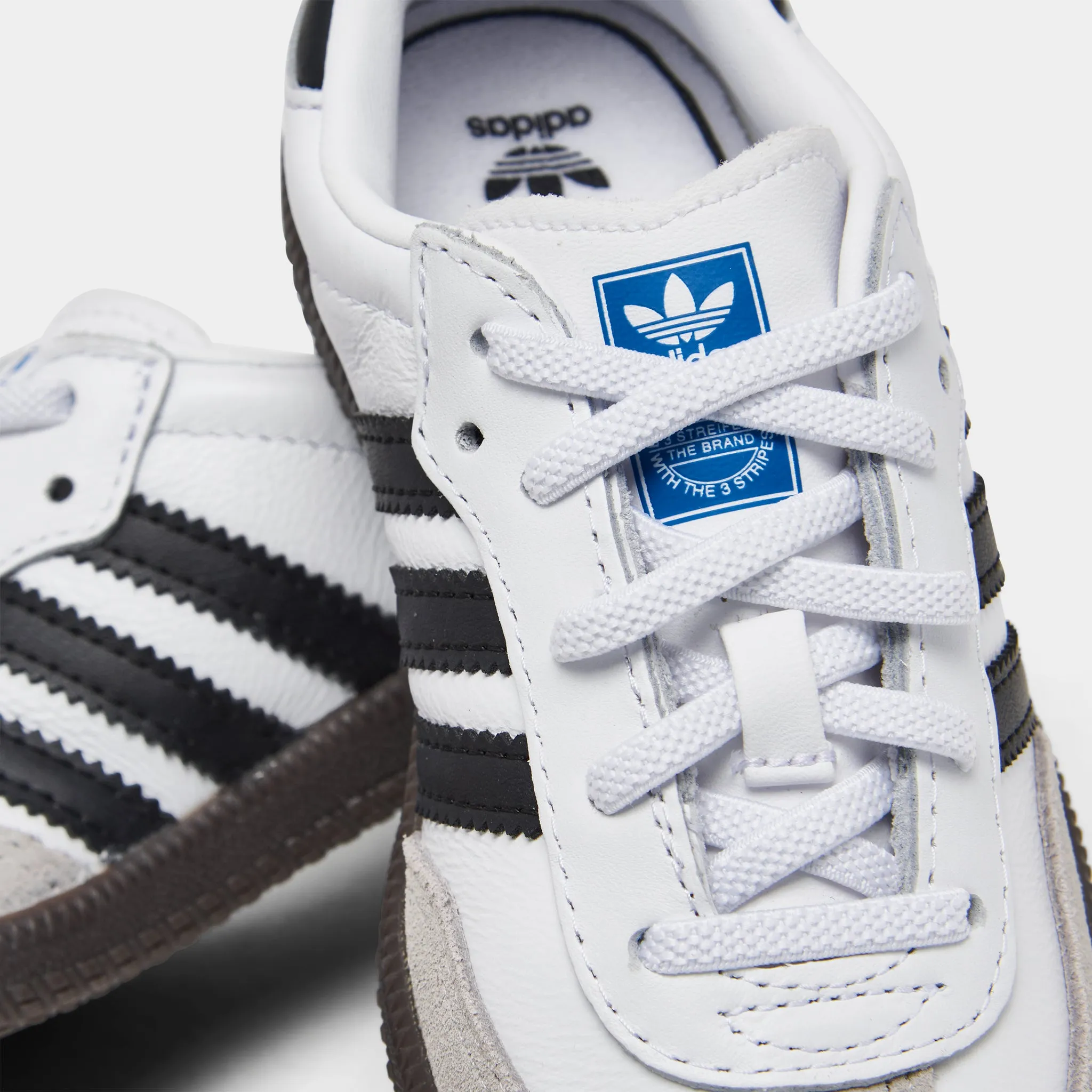 adidas Originals Infants' Samba OG Cloud White / Core Black - Gum Style Base