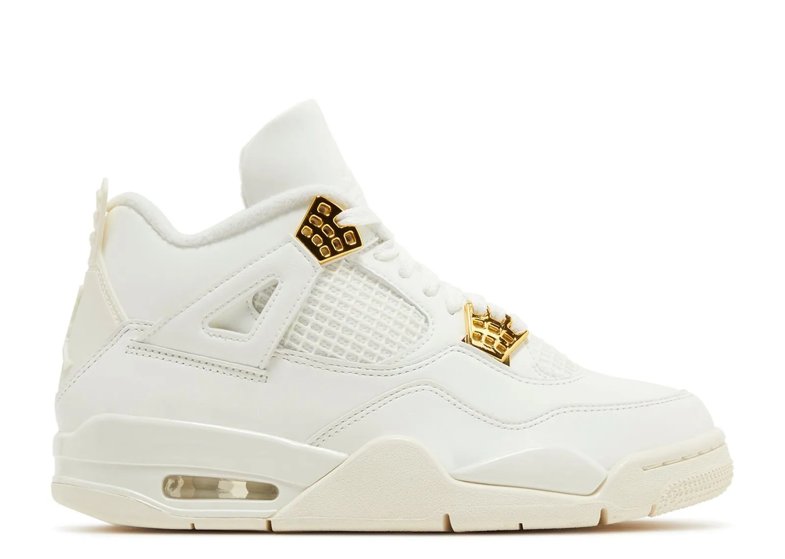 Air Jordan 4 Metallic Gold indoor mode Easy Slip-On