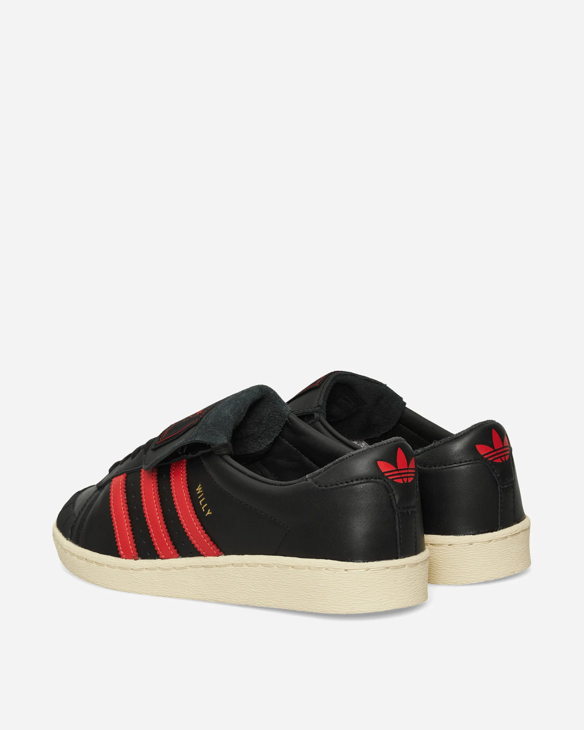 Willy Chavarria Jabbar Low Sneakers Core Black / Red Comfort Grip Grip Strong