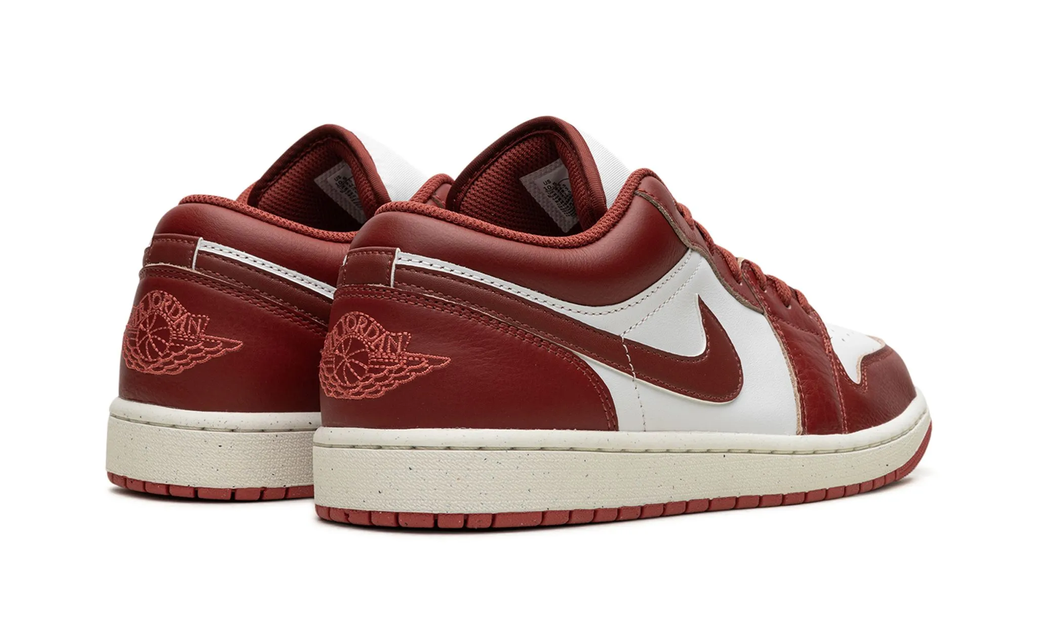 Cold Tone Air Jordan 1 Low Dune Red