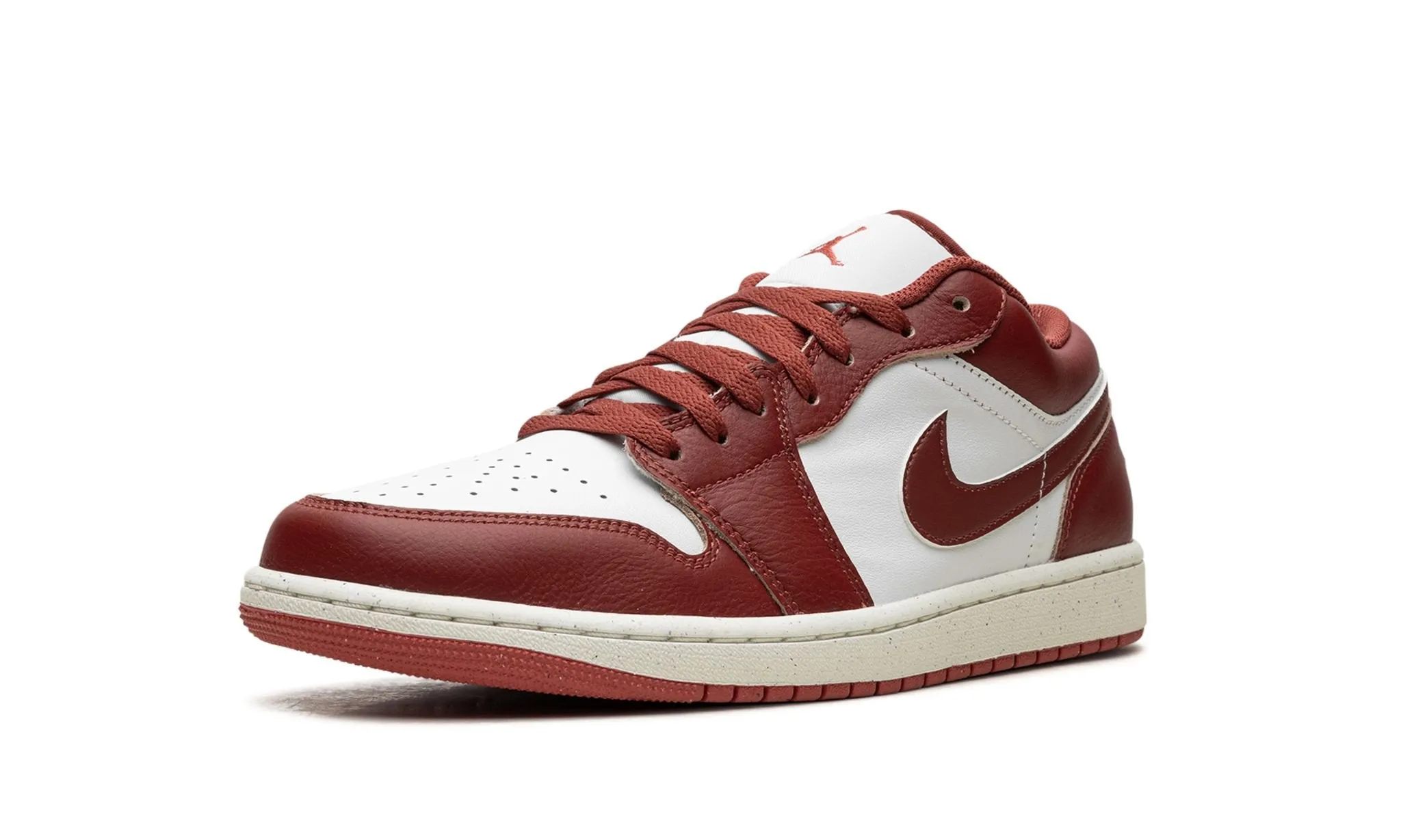 Air Jordan 1 Low Dune Red Palm Base Ring Walk