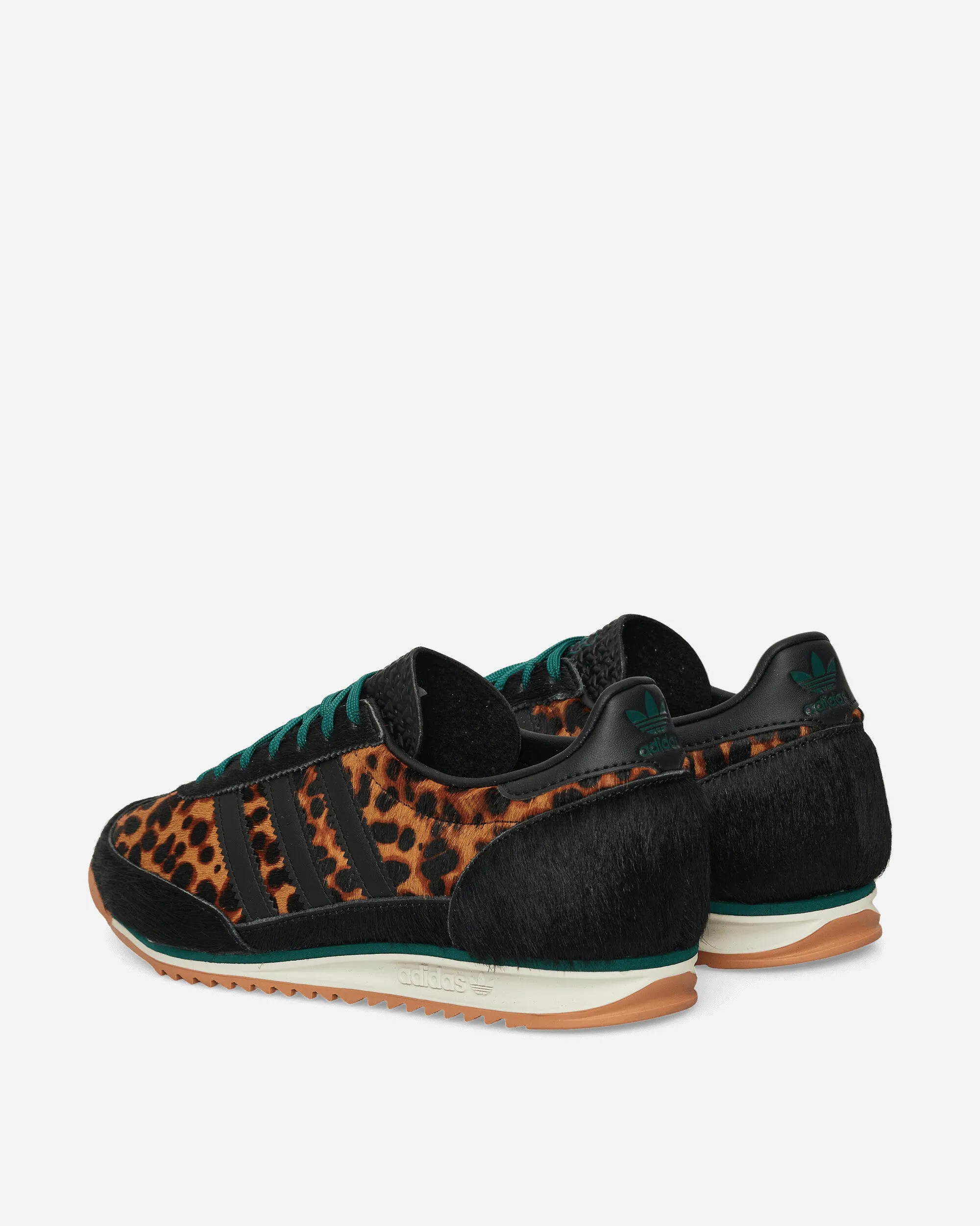 SL 72 OG Sneakers Core Black / Off White / Collegiate Green Korean Trend Street Run