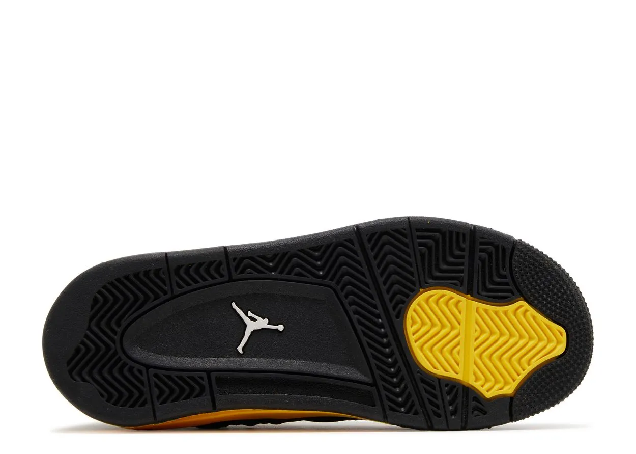Canvas Material Shoe Fashion Air Jordan 4 Retro Thunder (PS)