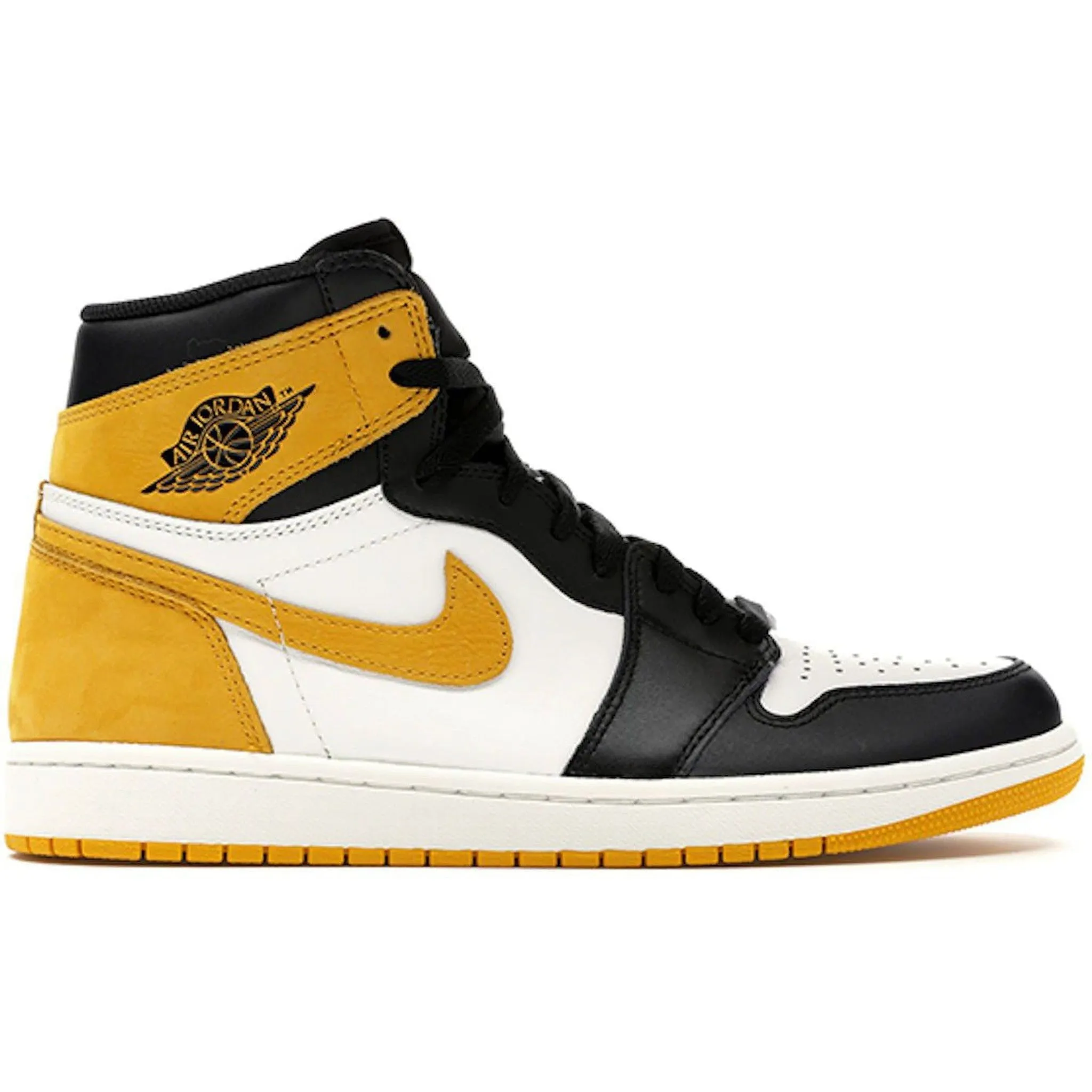 Walkable Comfort On The Go Jordan 1 Retro High Yellow Ochre