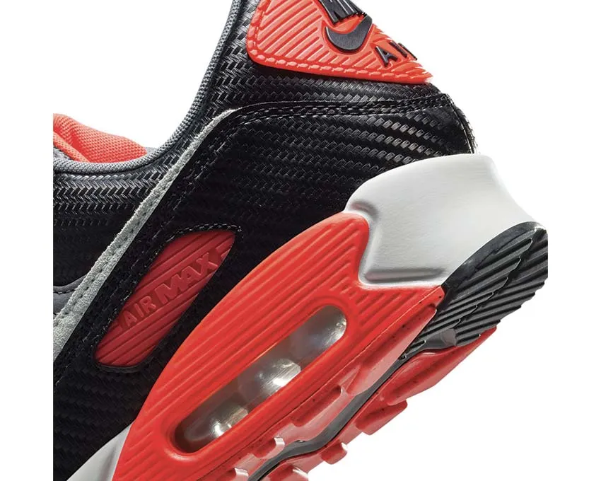 Cool Texture Nike Air Max 90 Premium "Carbon Fiber Infrared"