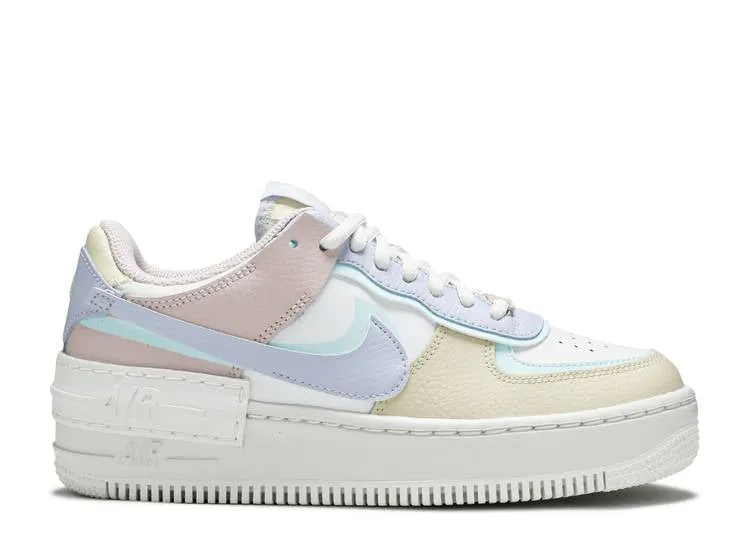 Nike Air Force 1 Shadow Pastel mules Cushioned Footbed