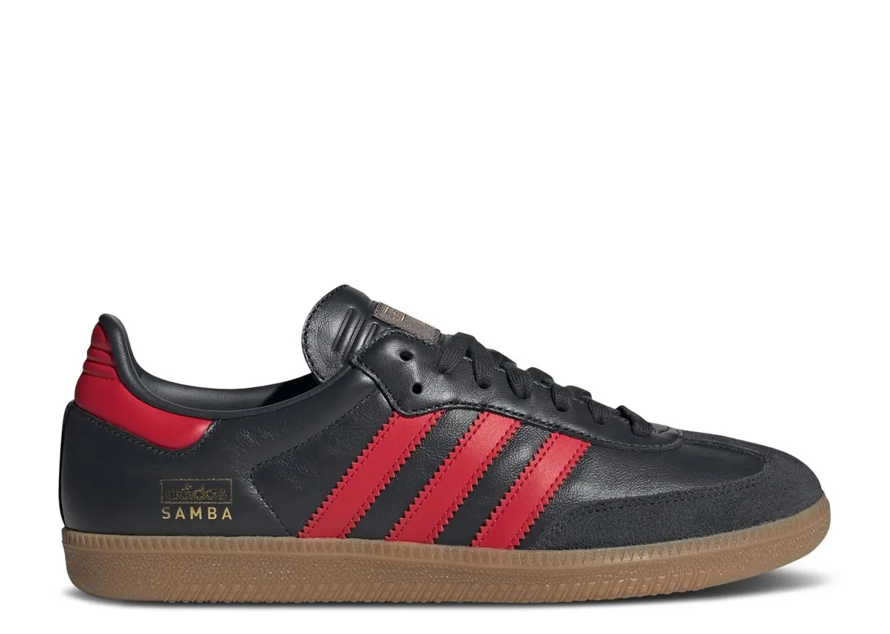 Comfort Straps Adidas Samba OG Carbon Better Scarlet