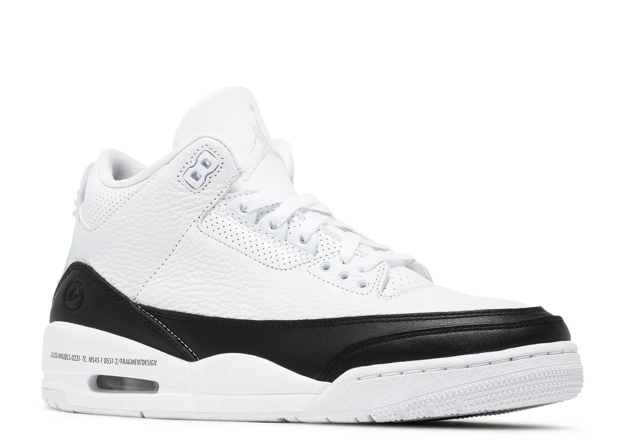 Street Look Casual Outfit Air Jordan 3 Retro Fragment