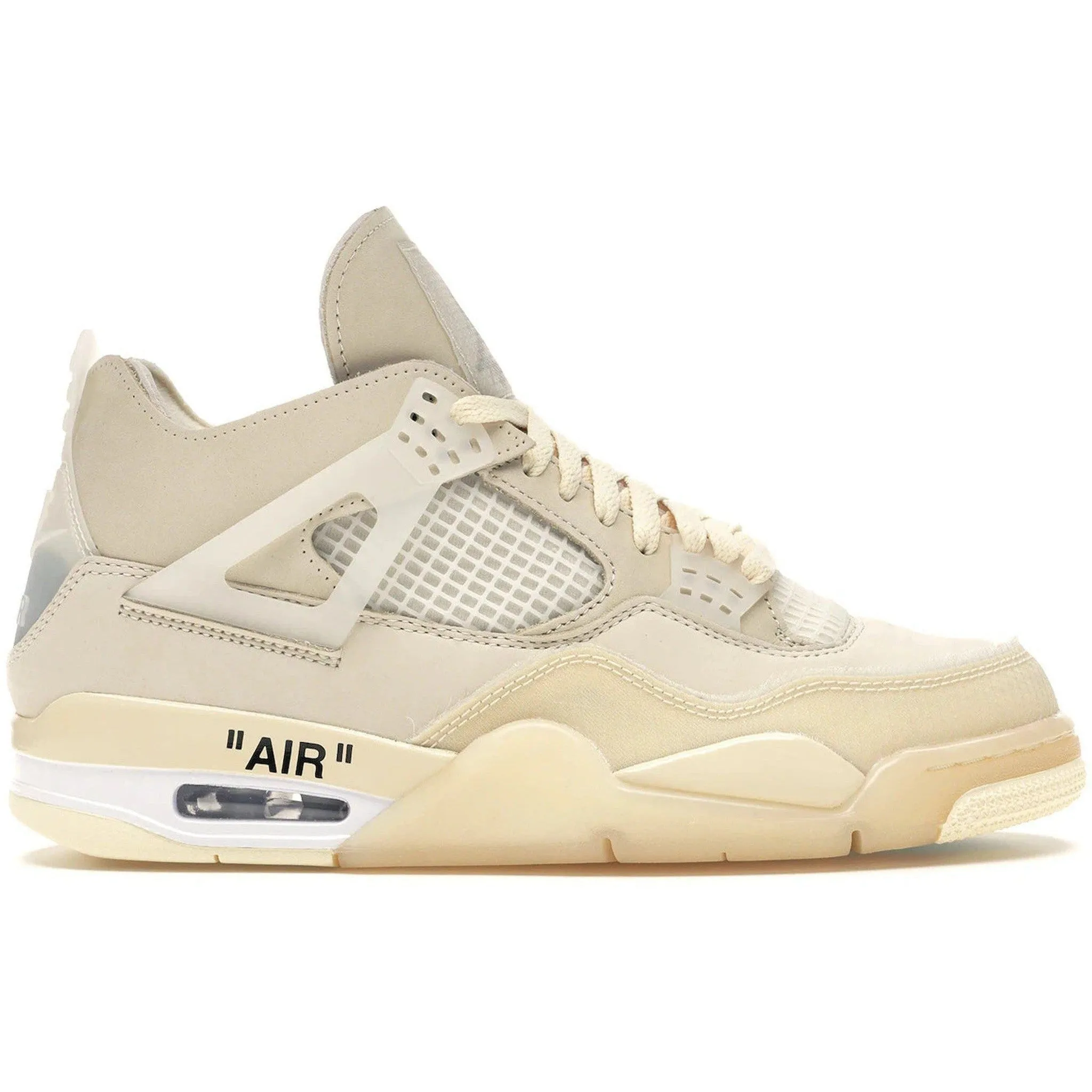 Jordan 4 Retro Off-White Sail (W) Meal Go Fun Pace