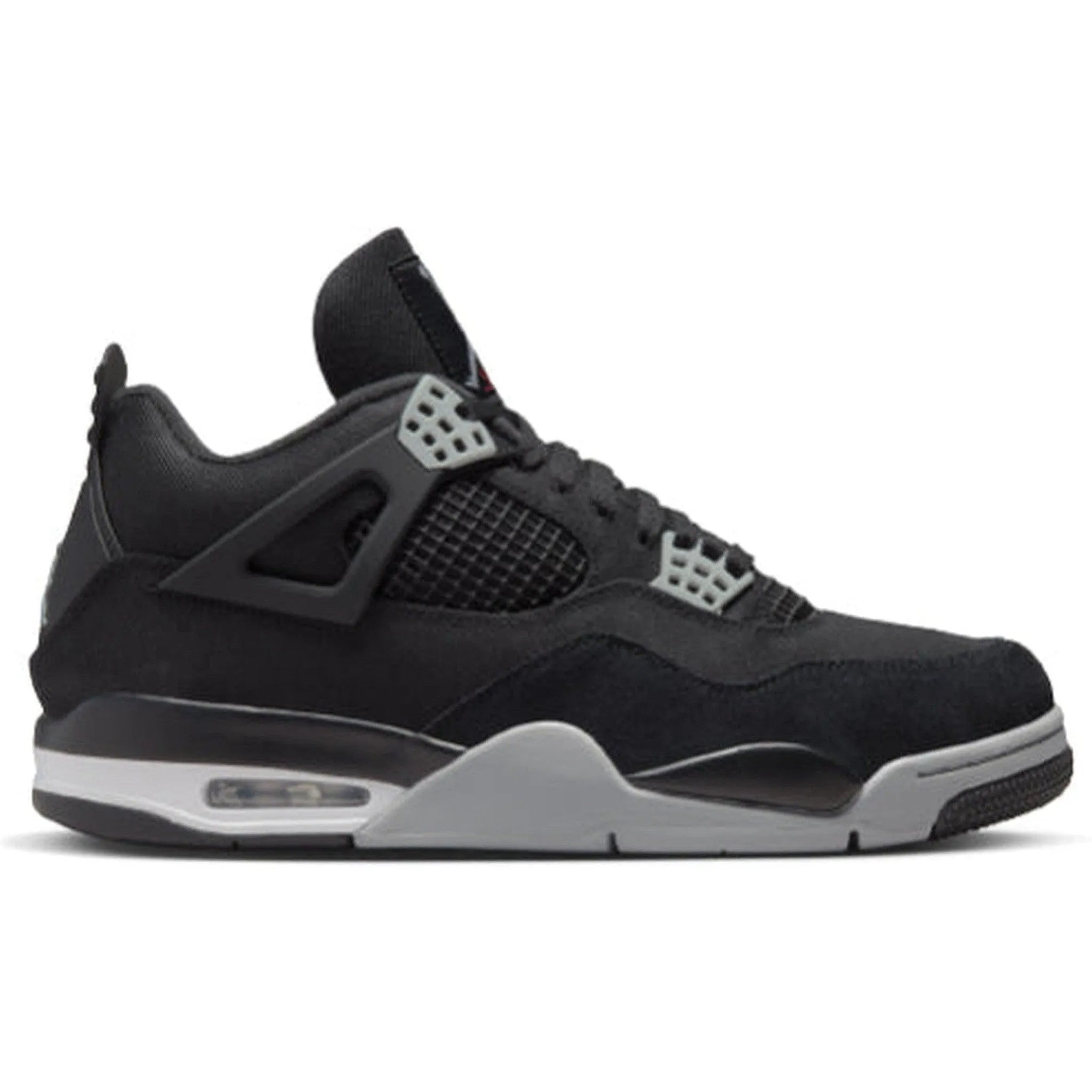 Footstep Care Light Sole Jordan 4 Retro Black Canvas (GS)
