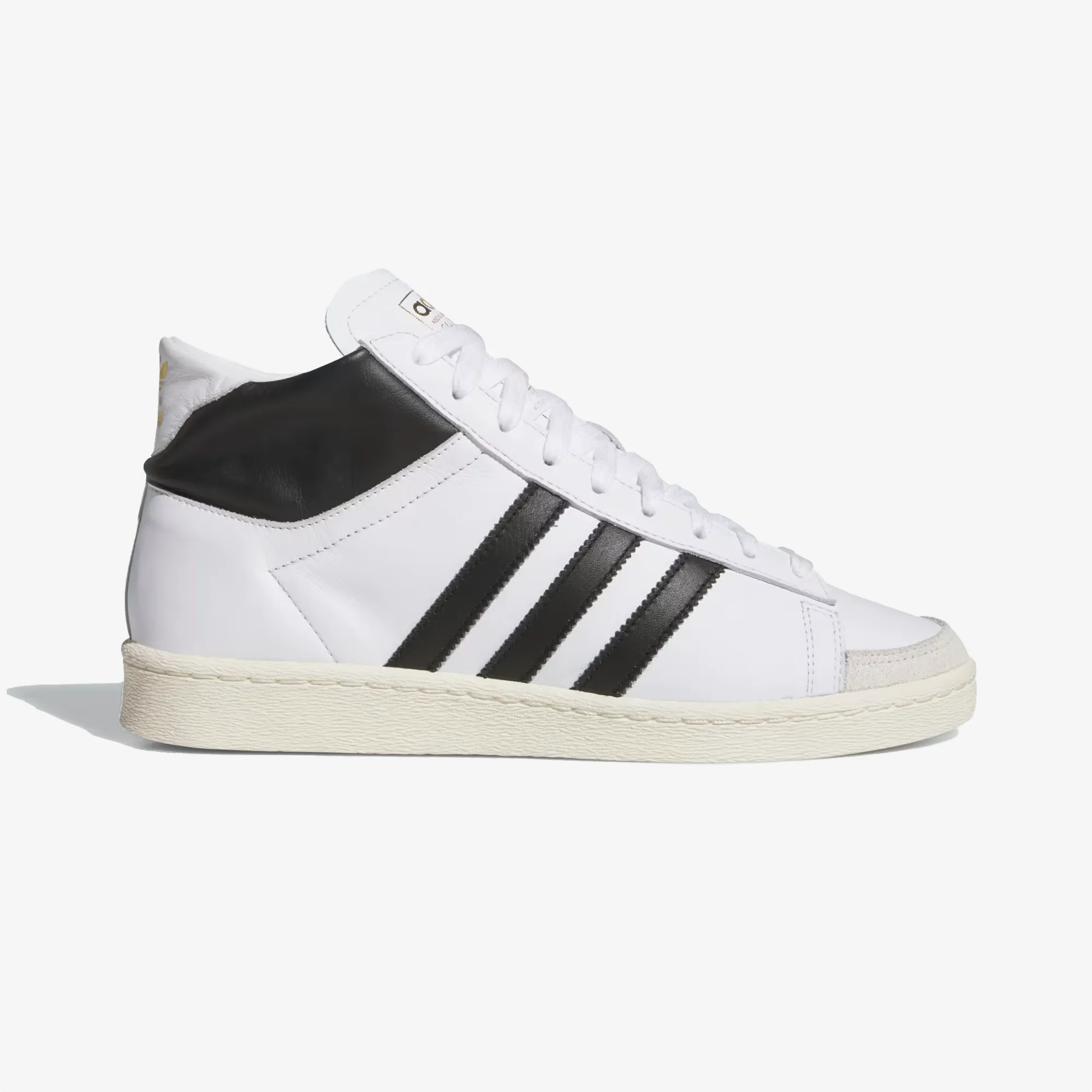 ADIDAS ORIGINALS | JABBAR HI { CLOUD WHITE/CORE BLACK Hybrid Look Smooth Move