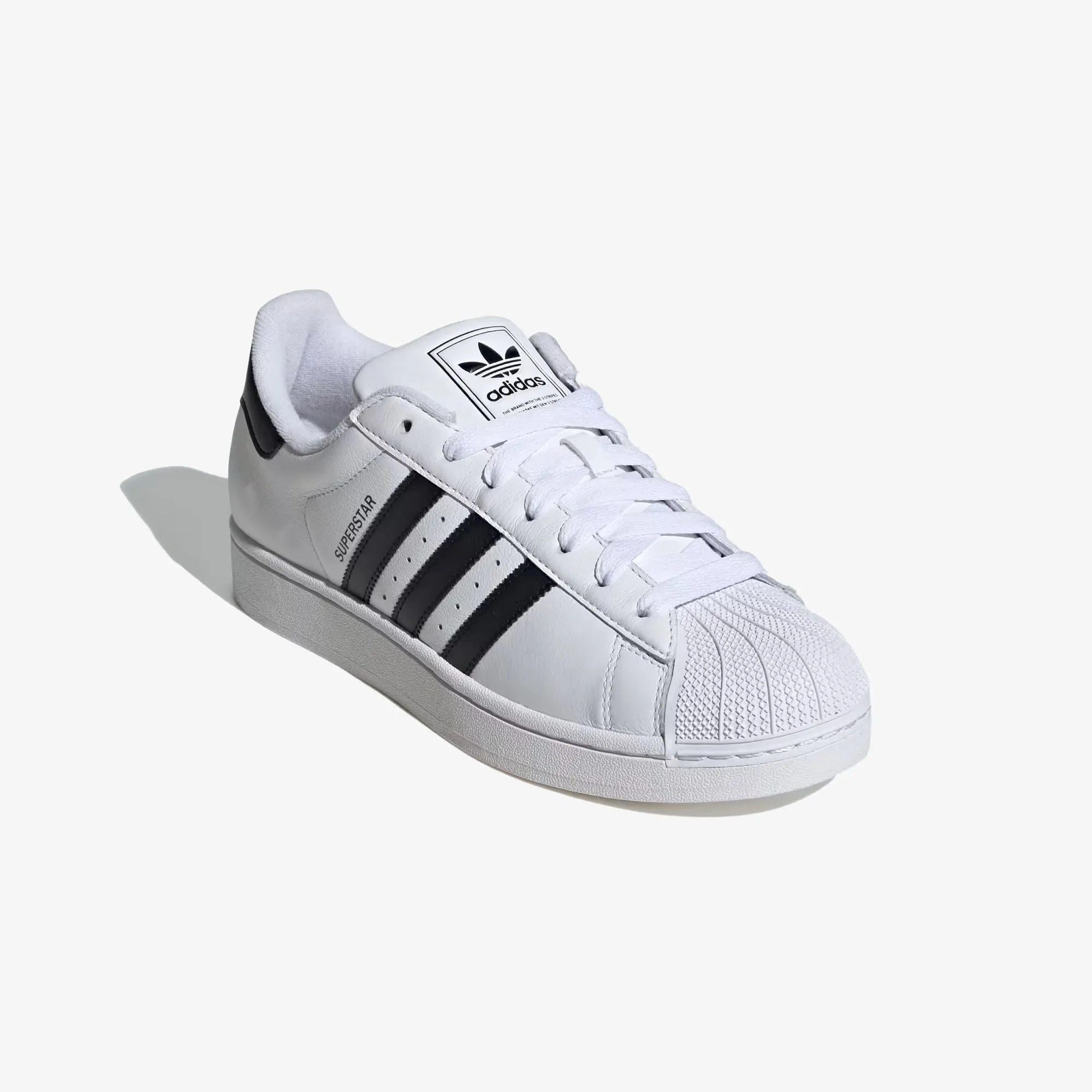 Adidas Originals | SUPERSTAR II { CLOUD WHITE/CORE BLACK Range Jog