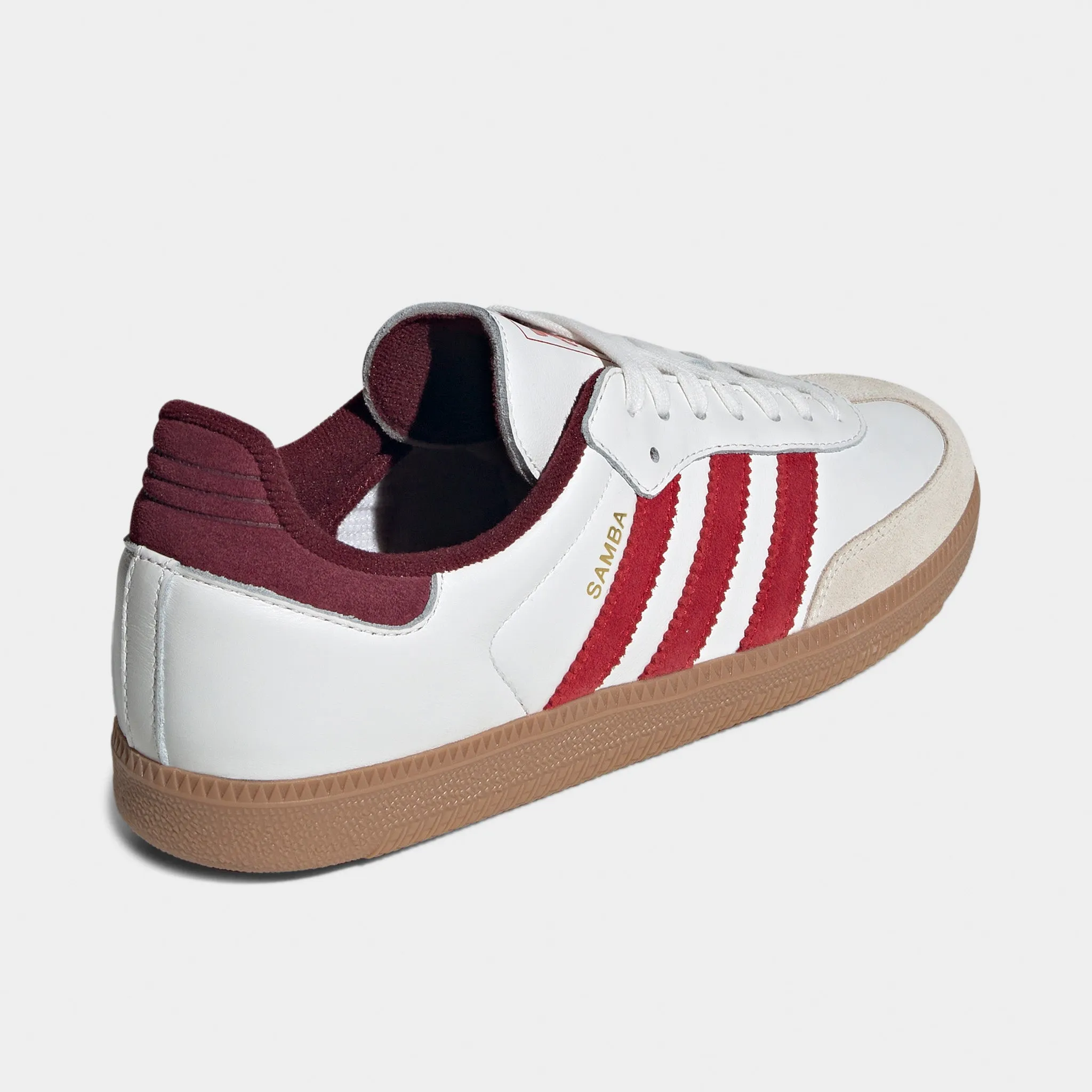 Mom Safe adidas Samba OG Off White / Better Scarlet - Shadow Red