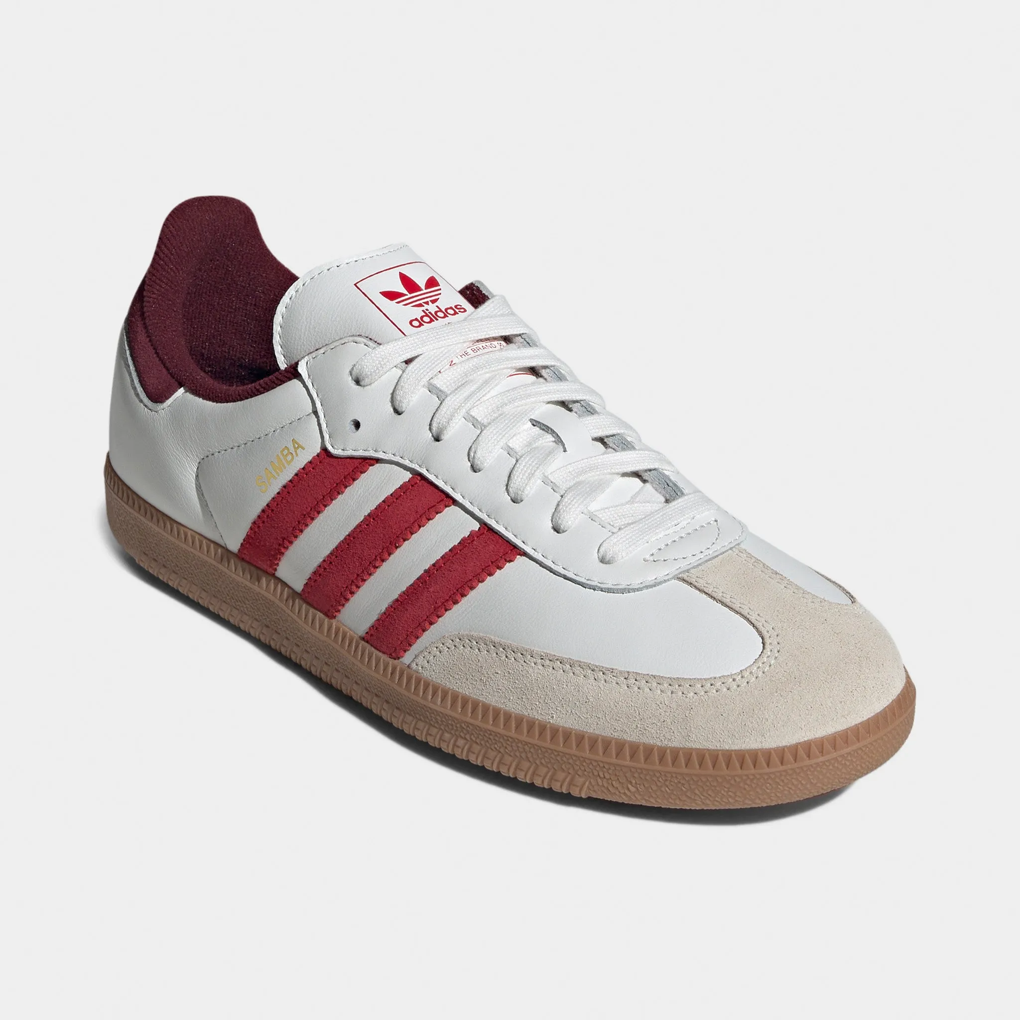 adidas Samba OG Off White / Better Scarlet - Shadow Red Gym