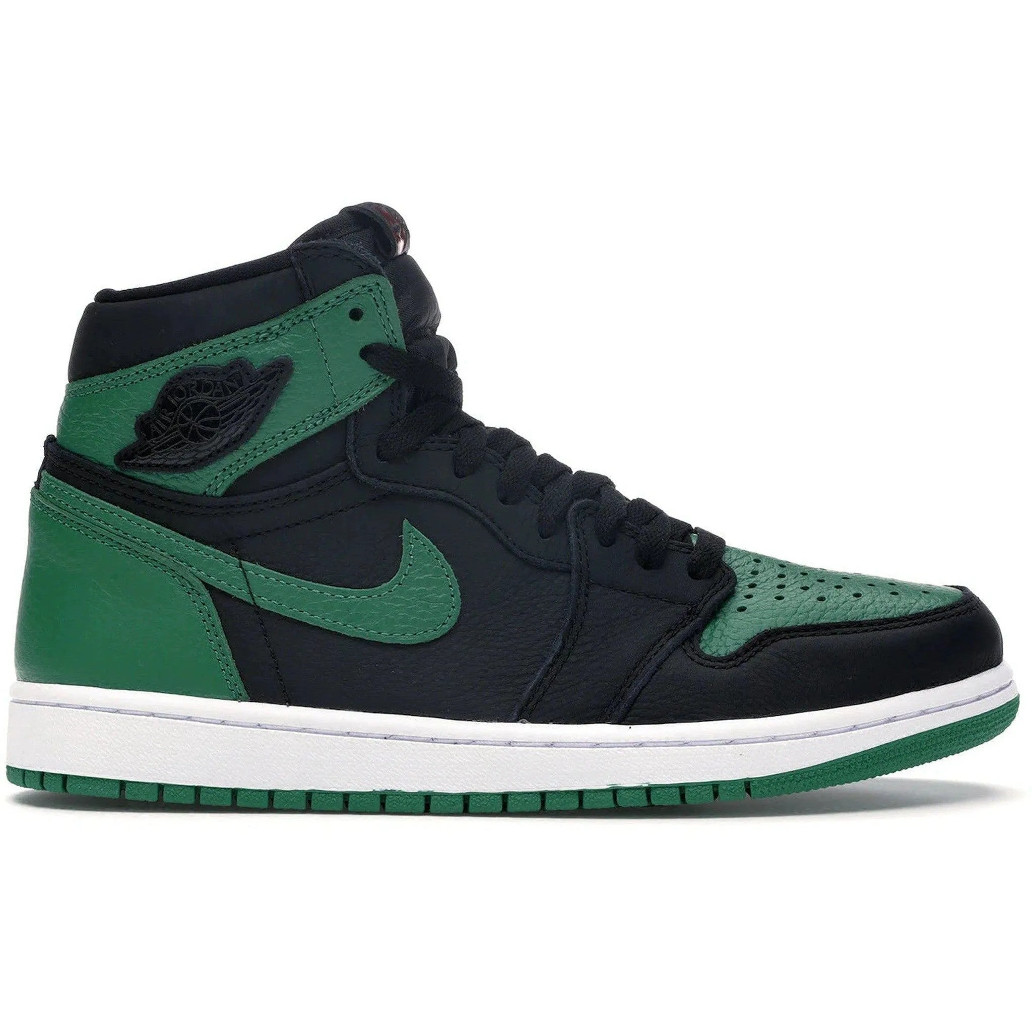 Jordan 1 Retro High Pine Green Black City Mood Soft White