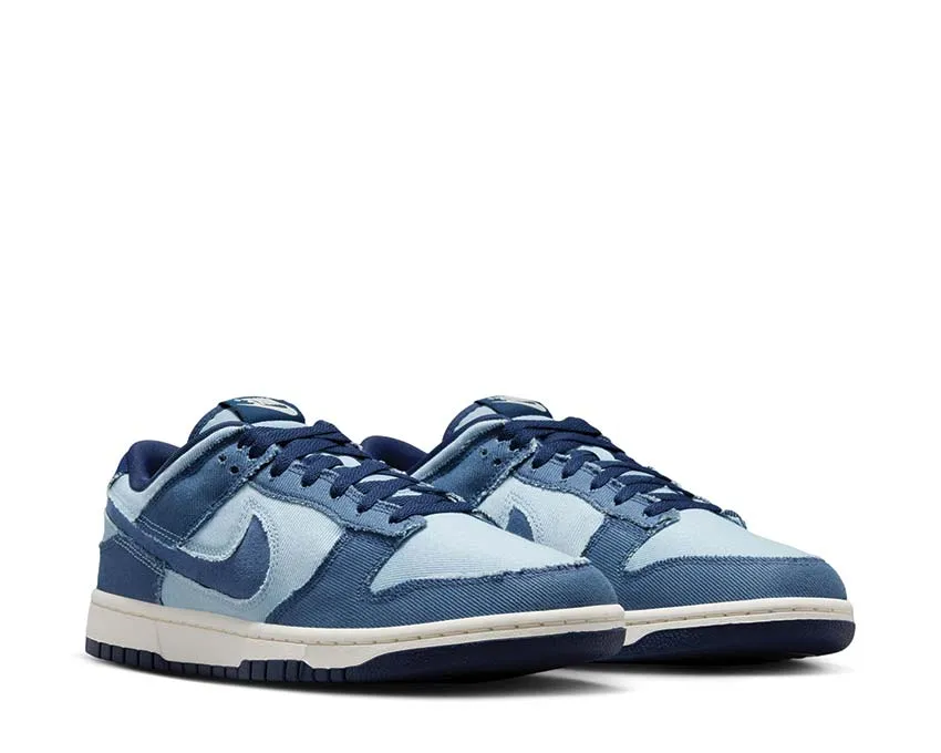 Nike Dunk Low Retro SE "Midnight Navy Denim" Smooth Motion No Breakin