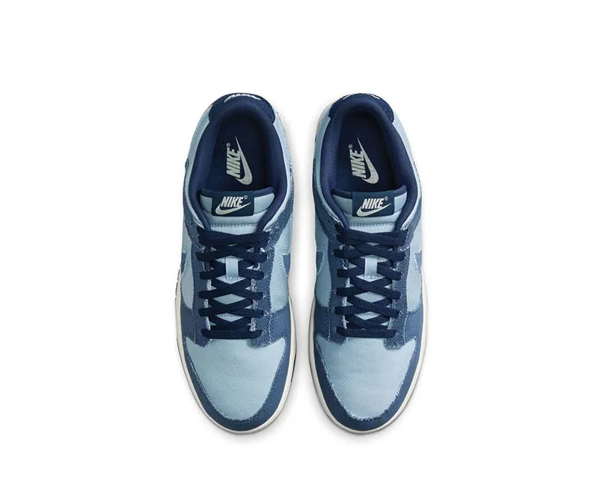 Nike Dunk Low Retro SE "Midnight Navy Denim" Adjustable Fit Street Scene