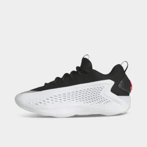 adidas Juniors' Anthony Edwards 1 Low White / Black - Red Impact Resistance