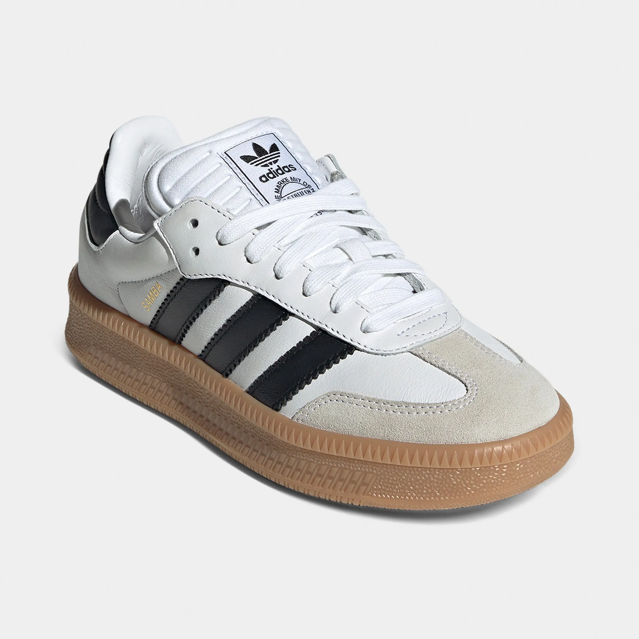Love Path Casual Move adidas Juniors' Samba XLG White / Black - Gum