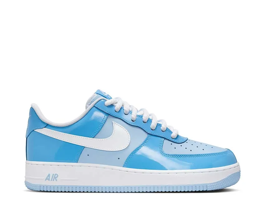 Step By Step Stand Comfort Nike Air Force 1 '07 LV8 "Patent Psychic Blue"