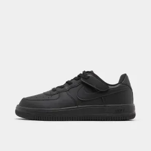 Sturdy Outsole Nike Air Force 1 Low EasyOn PS Black / Black